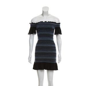 Rachel Zoe Off-The-Shoulder Mini Dress xs